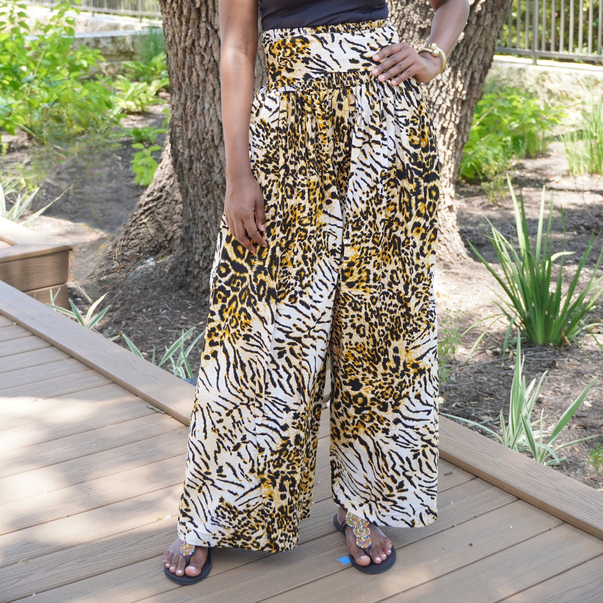 Palazzo Wide Leg Pants